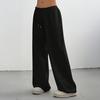 Women Sweatpants High Waisted Wide Leg Sport Pants Elastic Waistband Drawstring Stretchy Soft Breathable Workout Jogging Casual Pants Activewear