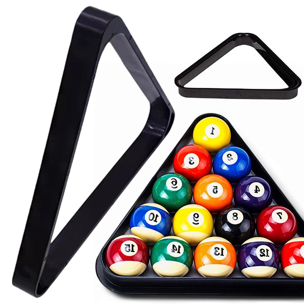 1Pc Plastic Billiard Ball Rack Triangle Frame Snooker Accessories for Pool Table Game Room Supplies Multiple Size Options
