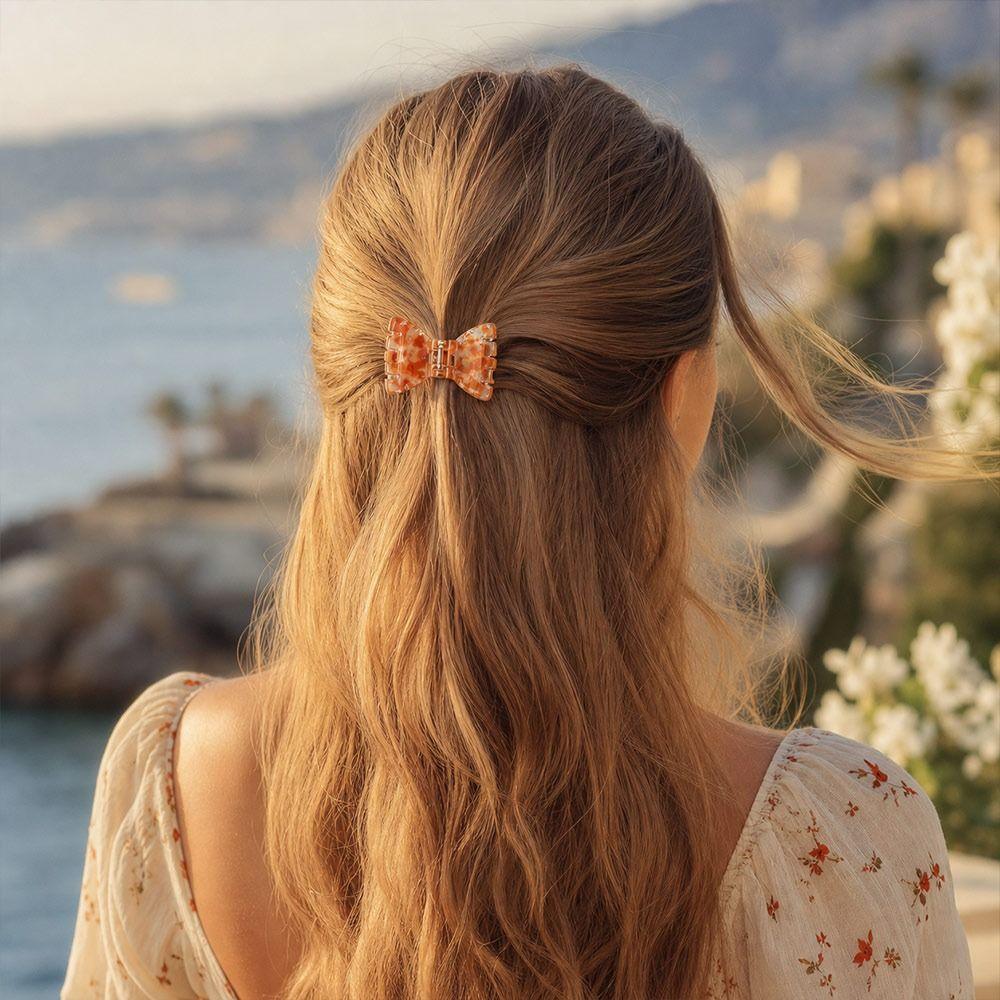 Reusable Bow Hair Clips Magnetic Closure Hair Barrettes New Hair Styling Clips Women Hair Decor