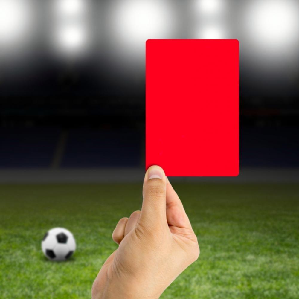 Red Card Football Referee Cards Yellow Card Soccer Referee Red Yellow Card Training