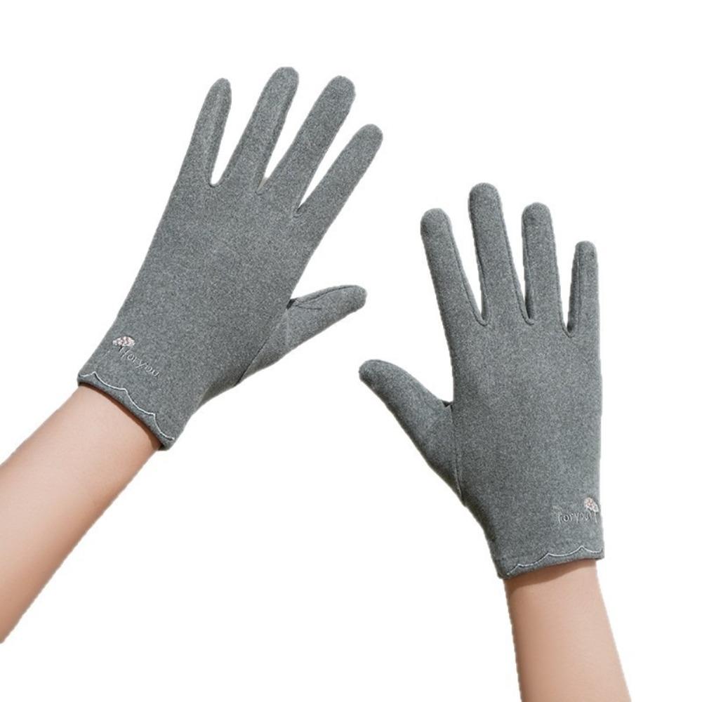 С теплой подкладкой женские теплые перчатки сенсорные зимние перчатки для занятий спортом на открытом воздухе