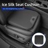 Ice Silk Car Seat Cushion Heightening Pad Breathable For Citroen C4 C3 C5 C1 C2 Celysee Berlingo Picasso Cactus Aircross Saxo