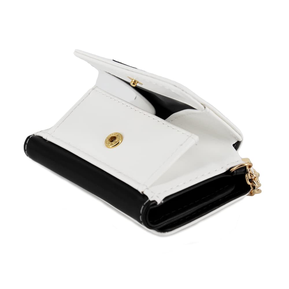 Мини-кошелек Sunart PEANUTS Snoopy Patch Series, белый, 1001, вырубной, в три сложения [SNP WH]