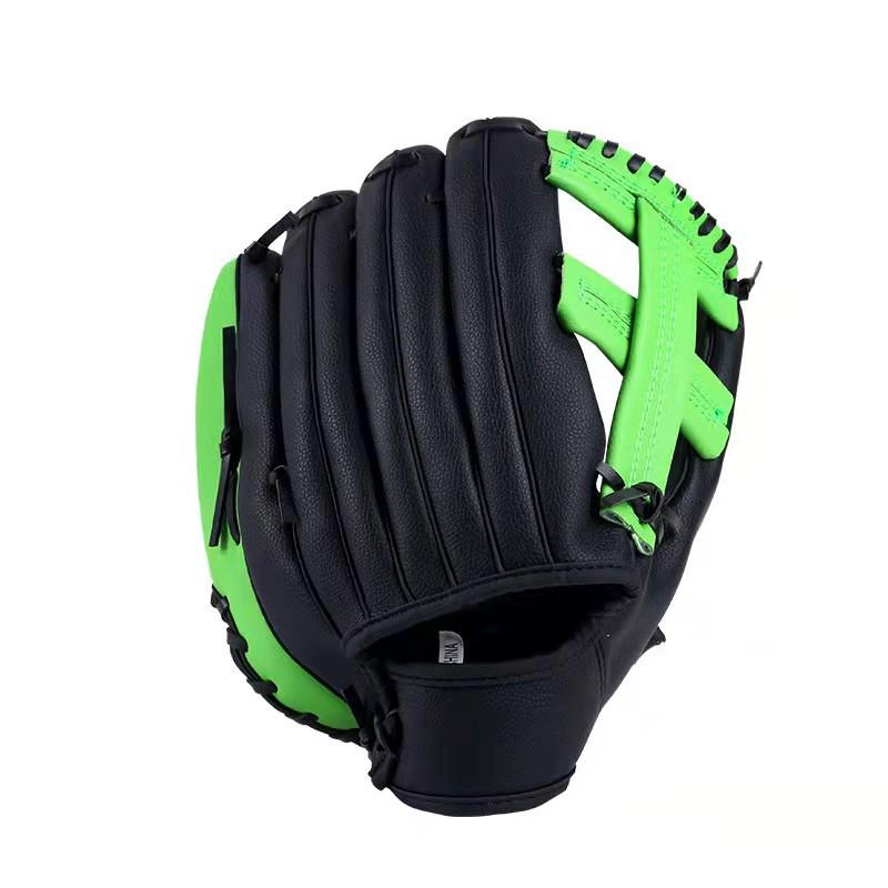 Youth Adult Softball Baseball Glove PU Leather Catcher Fielding Mitt Kids Teens Men Women