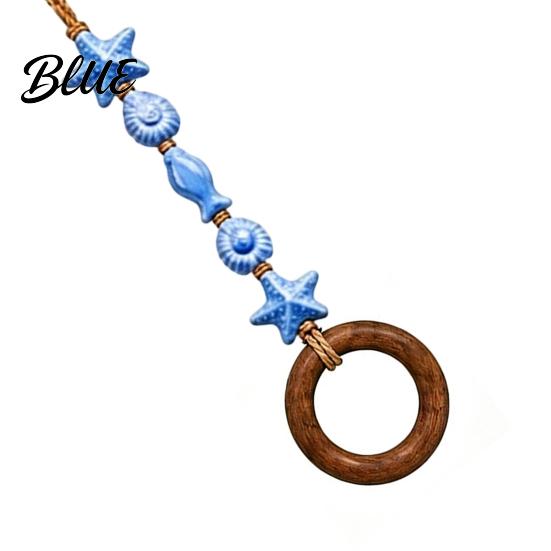 Настенное кольцо для полотенец Ручной работы Вешалка с бусинами Бохо Деревянная Декоративная Подарок на новоселье Держатель Пеньковая веревка Стеллаж для хранения для ванной комнаты и кухни
