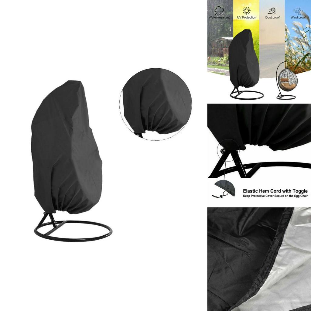 Сверхпрочный Водонепроницаемый Чехол из Ротанга для Подвесного Кресла-Яйца для Садовой Мебели