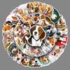 50 Beagle Doodle Stickers Personalized Cartoon Cute Dog Animal Decorative Water Cup Luggage Stickers