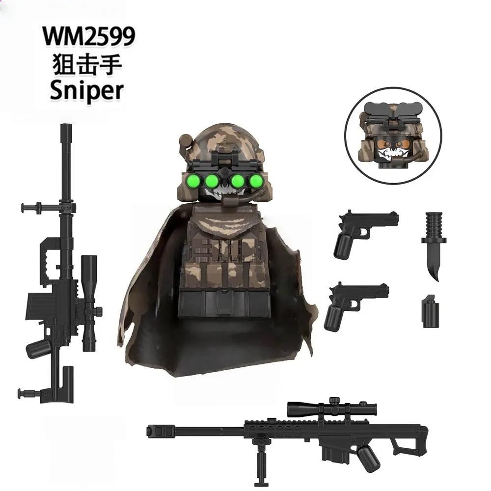 WM6147 WM6168 Серия «Военные» SWAT Специальные силы Строительные блоки Коммандос Солдат Городская полиция Кепка Мини Экшн-фигурка Игрушки
