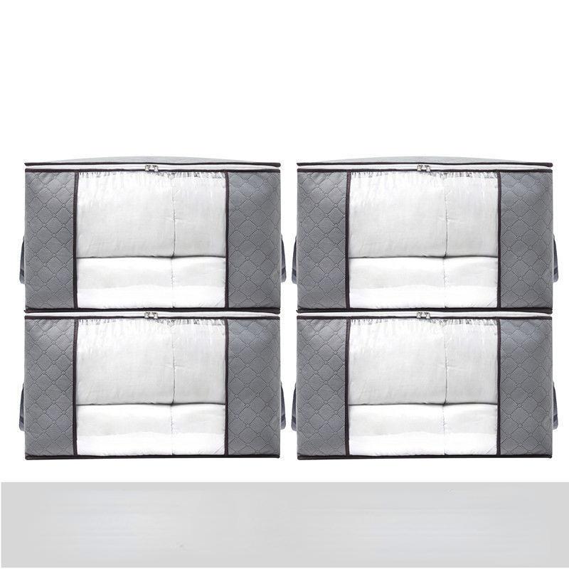 Складная сумка для домашнего хранения 1/2/3/4/4 шт., новая водонепроницаемая ткань Оксфорд, постельное белье, подушки, одеяло, сумка для хранения, сумка для хранения одежды, органайзер