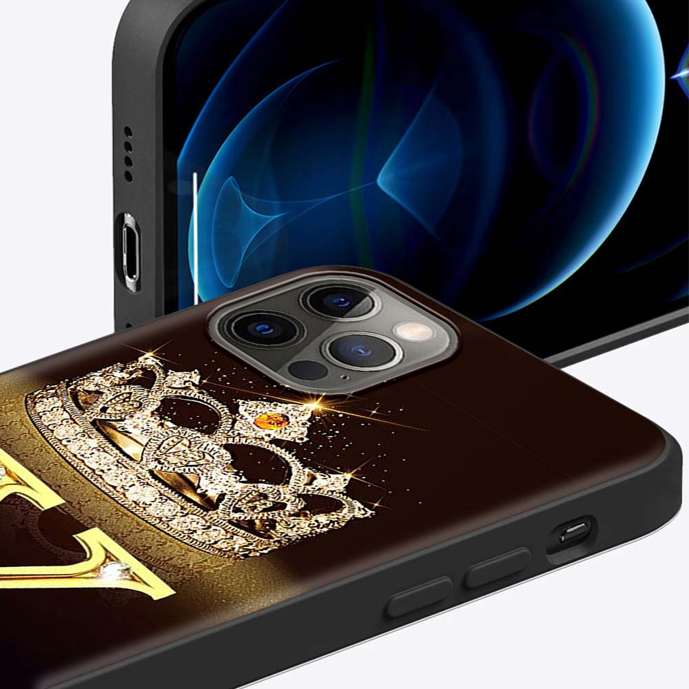 Чехол для телефона Letter Gold Girl Fashion Coque для iPhone Xiaomi Mi Samsung Galaxy Redmi Note AS 11 12 13 14 15 22 23 24 5G Pro Plus Max Fe Ultra