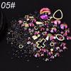 4cm Black Box Mixed Rhinestones for Nail Art - 12 Styles Available
