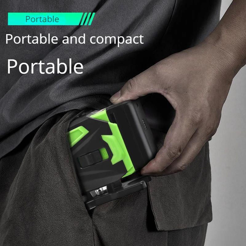 16-линейный лазерный уровень, зеленая линия, самовыравнивающийся, 360, горизонтальный и вертикальный, профессиональный строительный мини-лазерный уровень