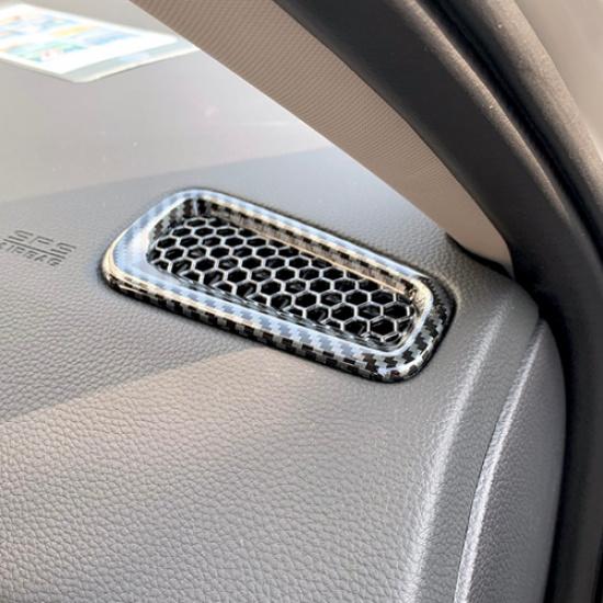 For Honda Civic Dashboard Air Vent Cover Trim Carbon fiber Kit