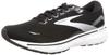 Мужские кроссовки для бега Brooks Ghost 15, кроссовки, черно-белые, размер D, размер 28.0 см (BRM 3933)