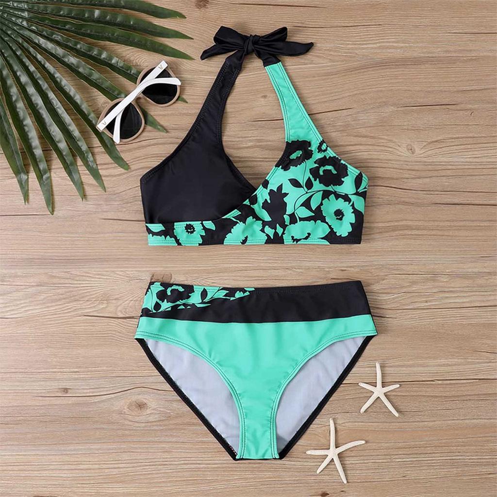 Женское модное бикини с разрезом и высокой талией, с подушечками для бюстгальтера и без стального купальника с бюстгальтером