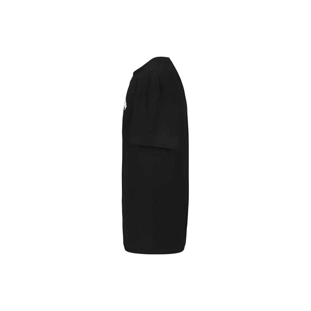Calvin Klein T-Shirts Men's Black Crew Neck Moderate Straight Fit (Unisex) T-Shirts J30J324206 BEH