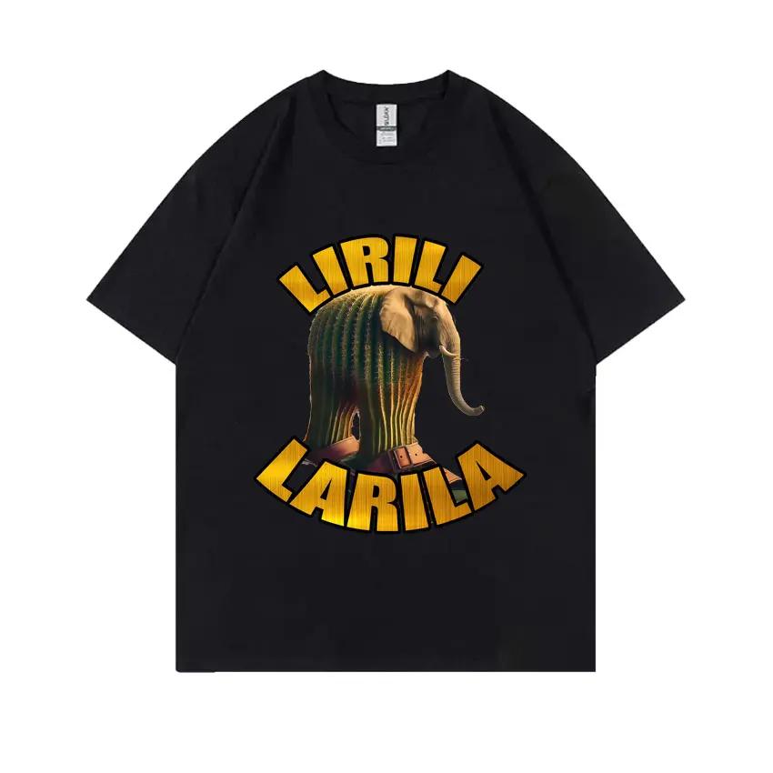 Italian Brainrot Tung Tung Tung Sahur Tralalero Tralala Boneca Ambalabu Lirili Larila Graphic Tshirt Unisex Casual Humor Tshirt