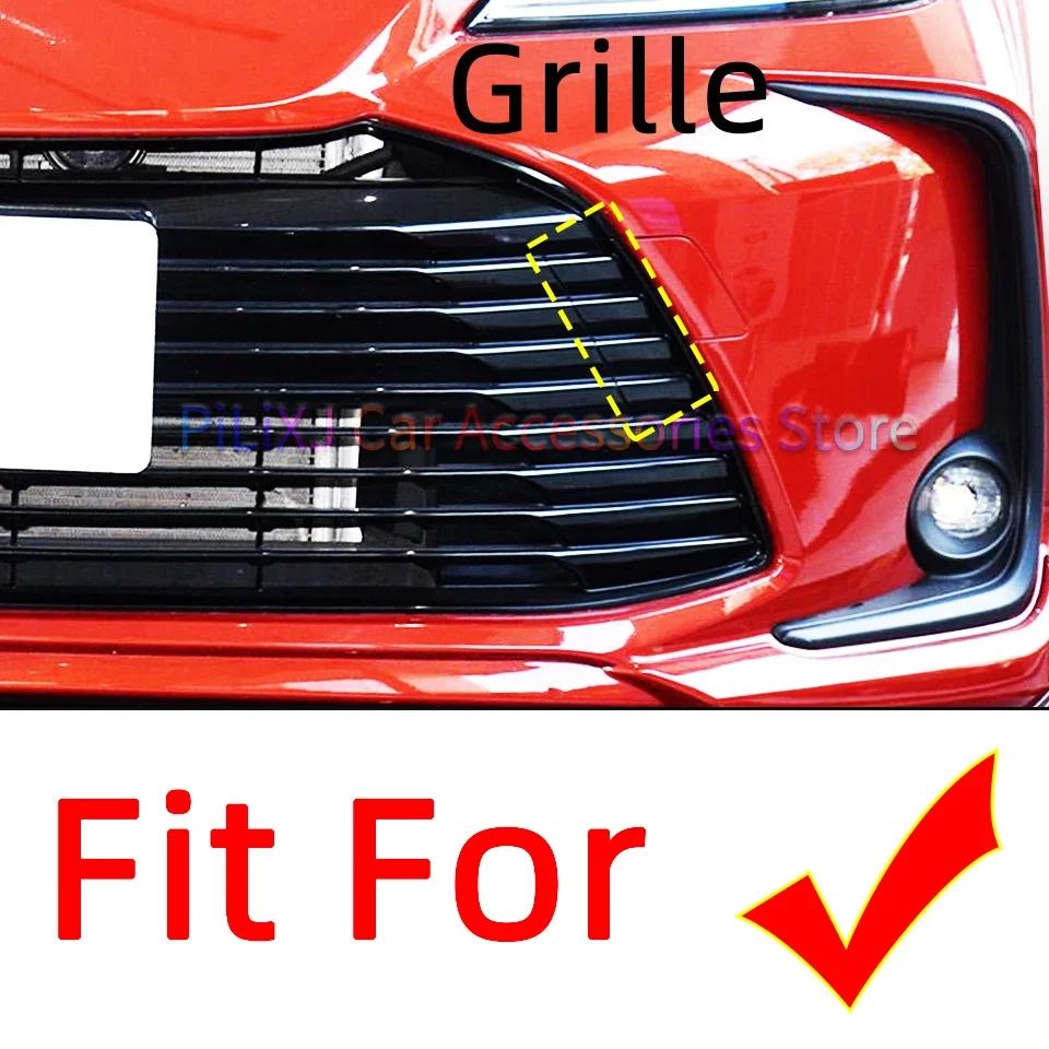 For Toyota Corolla Altis Sedan 2019 2020 2025 Front Bumper Towing Hook Eye Cover Cap Tow Hook Hauling Trailer Lid Shell Garnish