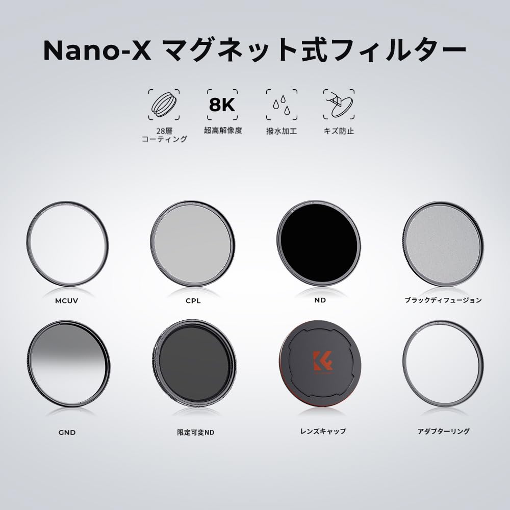 Concept 58мм Магнитный CPL Фильтр Крышка объектива Магнитный Легкий к Японский AGC Оптический Круговой Для Отражения 28 Слой Нано Ультра Вода Пятно Царапина Объектив