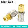 Male to Female BNC Male Adapter Metal SMA Female Adapter  Coaxial Cable Accessories