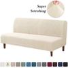 Universal Armless Sofa Bed Cover Folding Modern Seat Slipcovers Stretch Covers Cheap Couch Protector Elastic Futon Spandex Cover