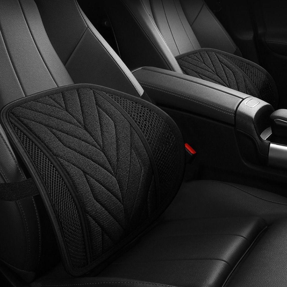 Подушка для поясницы в автомобиле, дышащая подушка для сиденья автомобиля, офисное кресло, новая подушка для автомобиля, дорожная подушка