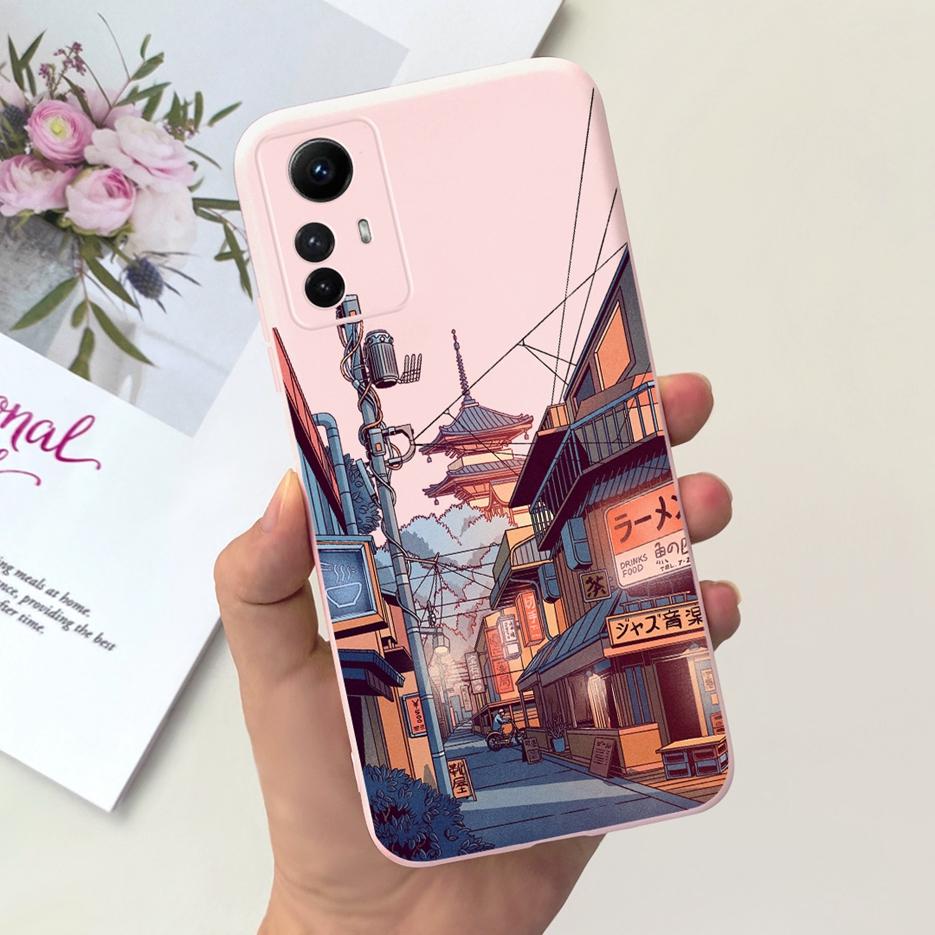 Чехол для Xiaomi Redmi Note 12s Милый Модный Мультяшный Задняя Крышка 6.43'' Мягкий ТПУ Чехол для Телефона Для Redmi Note 12S Note12s Fundas Capa