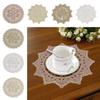 Кухонные принадлежности Изоляция Обеденный коврик Салфетка Чехол для стола Кружево Вышитая подставка под стакан