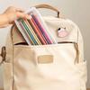 1PC/2/3/4/5PCS Storage Box Transparent Stationery Pen Children's Crayon Pen Bag Desktop Storage and Clutter