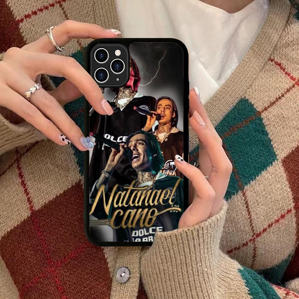 Rap N-Natanael C-Cano Phone Case Silicone PC+TPU For For IPhone 11 12 13 14 15 16 Plus Pro Max Cover