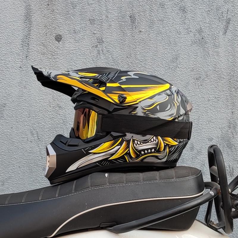 2021 Motorcycle Helmet Off-road Motorbike Professional Casque Moto Cross Helmets Racing Motocross Helmet Capacetes DOT Approved
