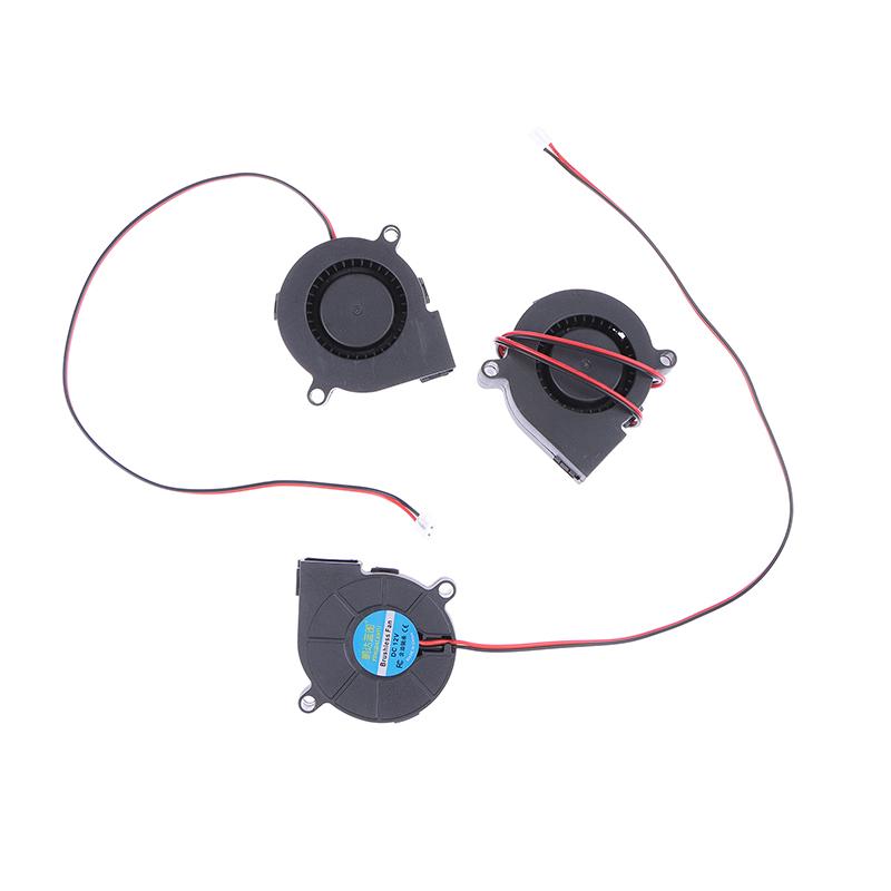 Dc 5V 12V 24V 5015 Turbo Fan Blower Extruder Radiator Diameter 5Cm High Speed Cooling Centrifugal Fan Cooling Fan