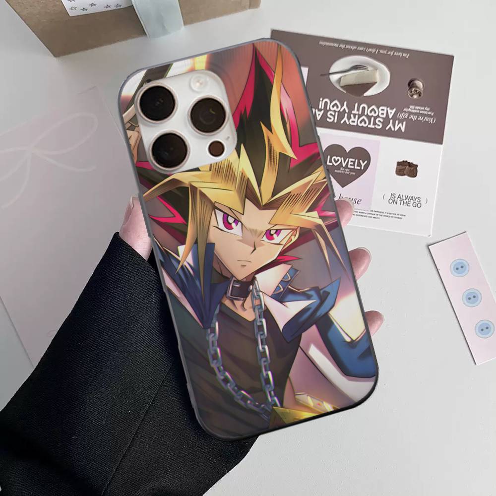 Anime Yu-Gi-Oh! Soft Corrugated Transparent Phone Case For IPhone 17 15 16 11 12 13 14 Pro Max Plus Pro
