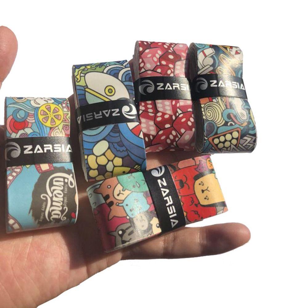 Non-Slip Tape Tennis Paddle Frosting Printing Badminton Racket Overgrips Fishing Rod Sweatband