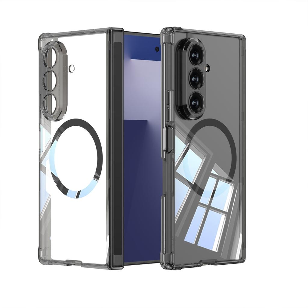 Подходит для Samsung Z Fold7 Подушка безопасности Противоударный Magsafe Беспроводная зарядка Акриловый Магнитный Абсорбирующий Fold7 Складной Экран 7 Поколение