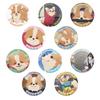 "Laid-Back Camp SEASON3" Chikuwa Famous Scene Trading Badge [Complete Set] 10-piece BOX