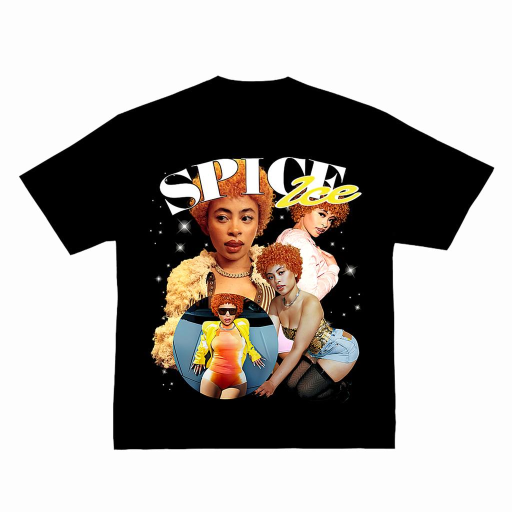 Americanstyle Rap Hiphop Street Rapper Rap Revival Pure Cotton Shortsleeved Tshirt