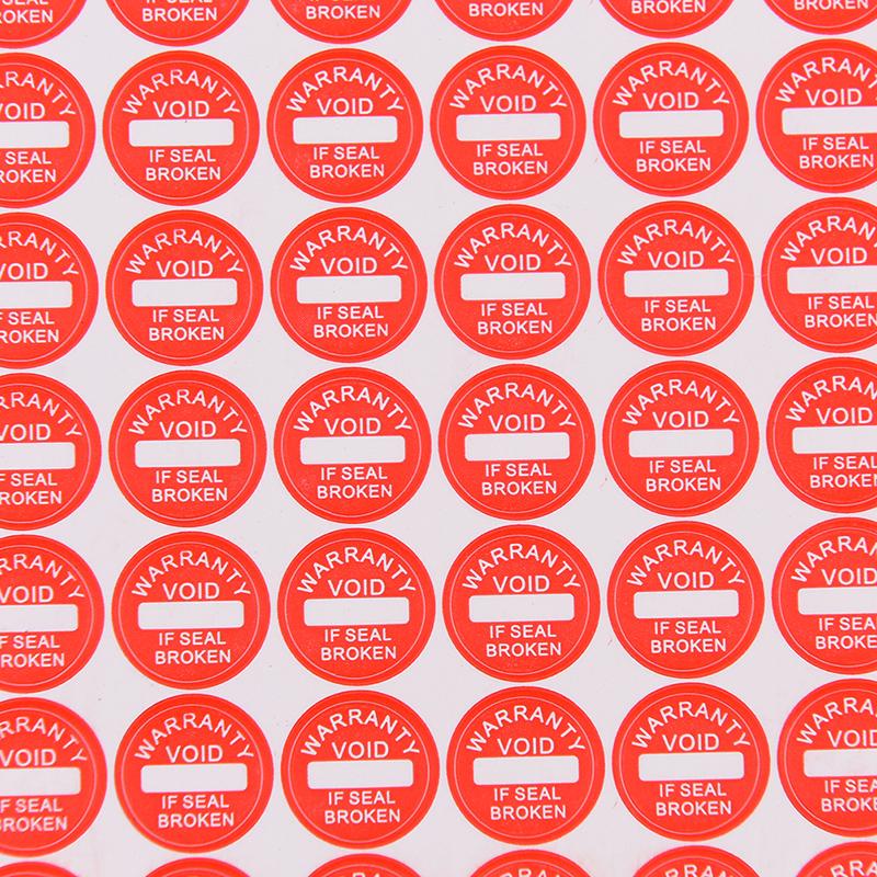 208шт 10 мм гарантия хрупкая печать этикетка наклейка универсальная гарантированная наклейка пустоты