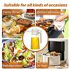 2 in 1Kitchen Oil Spray Bottle Spray Oil Polisher Condimenters Supplies for Camping Bbq Spice Shaker Diffuser Oil Kitchen Spray