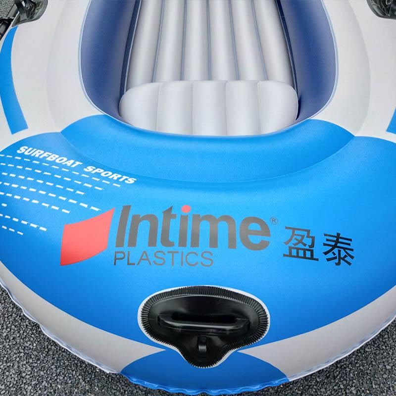 Утолщенная надувная лодка для четырех человек, рыбацкая лодка, рафтинг, резиновая лодка, каяк на воздушной подушке