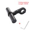 Bicycle Handlebar Bracket Extended Bike Headlight Mount Bar Computer Holder Lantern Lamp Support Rack Alloy Fiber Stand