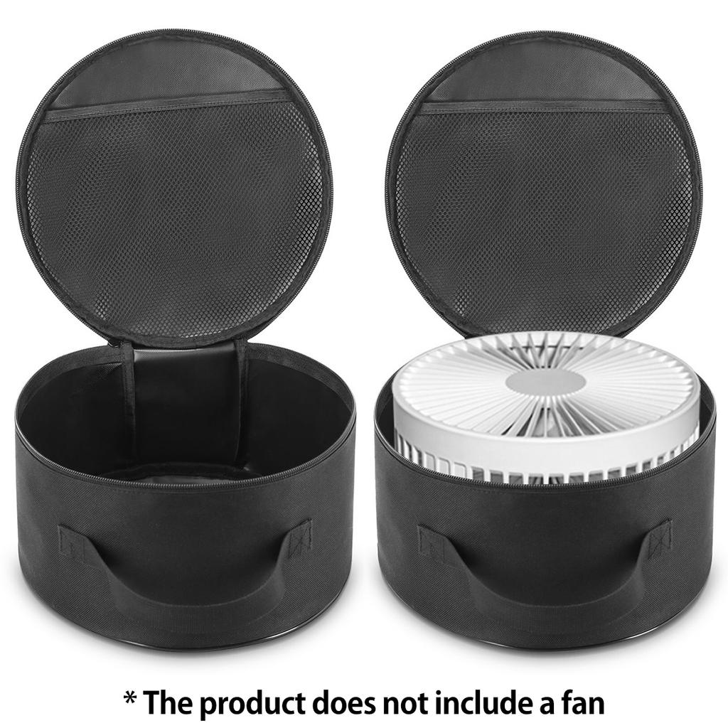 Portable Fan Storage Bag for Folding Telescopic Fan, Waterproof Foldable Table/Floor Fan Hand Bag,USB Charging Fan Storage Case