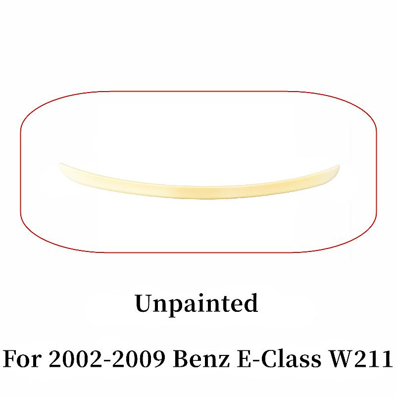 Для 2002-2009 Mercedes Benz E-Class W211 E180 200 260 300 320 240 230 280 35 Задний багажник Спойлер Крылья Тюнинг Аксессуары