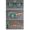 Women's glasses, men's and women's fashion square large-frame glasses