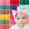 Горячий! Детская повязка на голову с милыми бантиками, повязки на голову для маленьких девочек, разноцветные аксессуары для волос принцессы