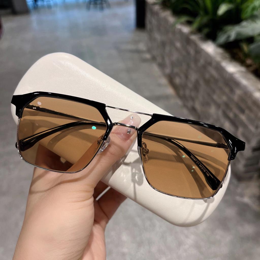 Fashionable Photochromic Myopia Glasses Unisex Near Sight Eyeglasses Vintage Color Changing Men Women's Minus Diopter Eyewear