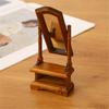 Doll House Fitting Mirror Realistic Dollhouses Dressing Mirror Realistic Play Realistic 1:12 Model Mini Size Toy