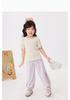 LUSON children's summer pleated casual pants