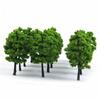 Scenery Model Trees Plastic Wargame 20PCS 7cm/2.76\'\' Artificial Building Green Handmade Model Scenery DIY Diorama