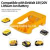 Multi-Function USB Belt Buckle for DeWalt 18V Lithium Battery Converter
